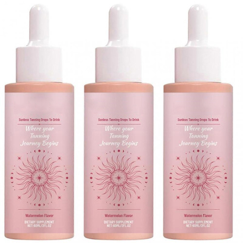 Sunless Tanning Drops To Drink for Face Body 60ml