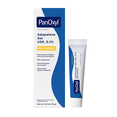 PanOxyl Adapalene Gel USP 0.1 Percents Acne Treatment Gel 15g