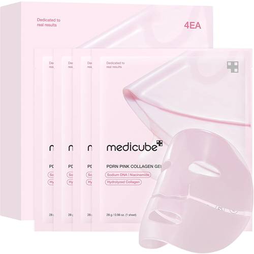 medicube Jelly Gel Mask Salmon DNA PDRN Pink Collagen Overnight Face Mask