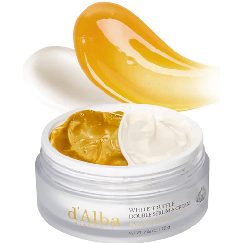 d'Alba Italian White Truffle Double Serum Cream Vegan Skincare 70g