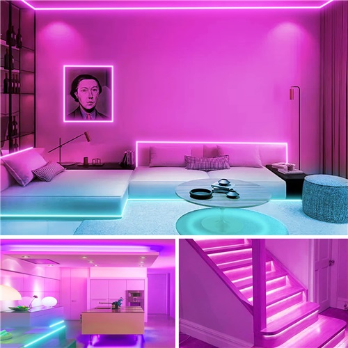 LED Strip Lights RGB Music Sync App Remote Control Home Decor 