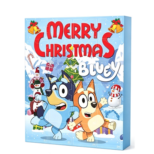Bluey Advent Calendar Xmas Surprise Gift 24 Days Countdown Calendar