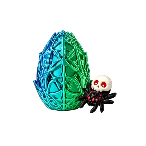 Halloween Spider Egg Toy 3D Printed Realistic Decorative Ornament