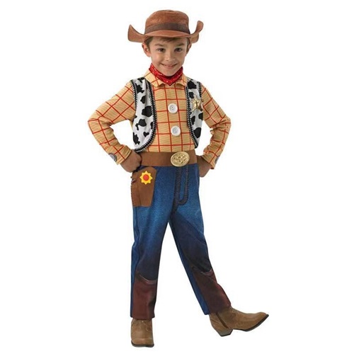 Woody Cowboy Jumpsuit Kids Toy Story Costume Halloween Fancy Outfit