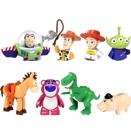 Toy Story Mini Figures 8Pcs Block Set Woody Buzz Alien Ducky Compatible Bricks