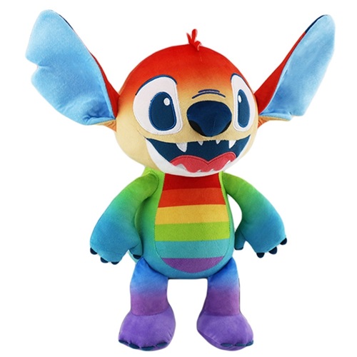 40cm Colorful Stitch Plush Toy Soft Cuddle Doll Gift for Kids