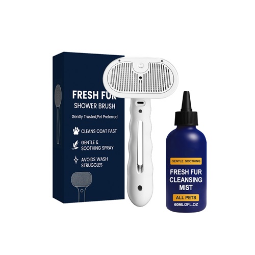 Pet Hair Cleaning Spray Set Soften Fur Detangle Fluffy Grooming for Dogs Cats