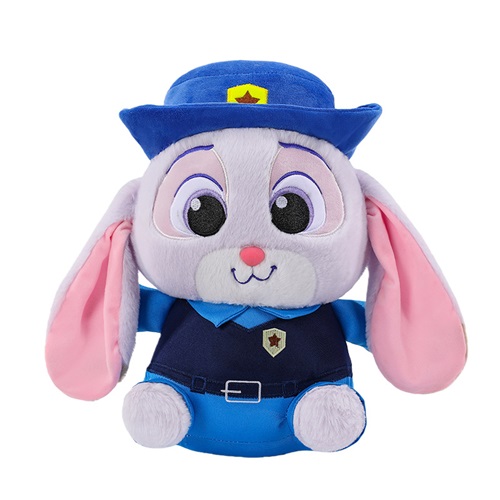 Zootopia Judy Hopps Plush Toy Police Bunny Soft Stuffed Doll for Decor 30cm