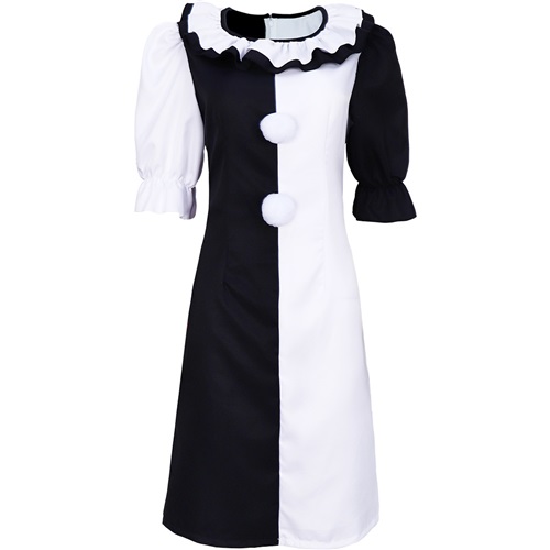 Art the Clown Costume Girls Terrifier Halloween Fancy Dress Skirt Outfit for Party