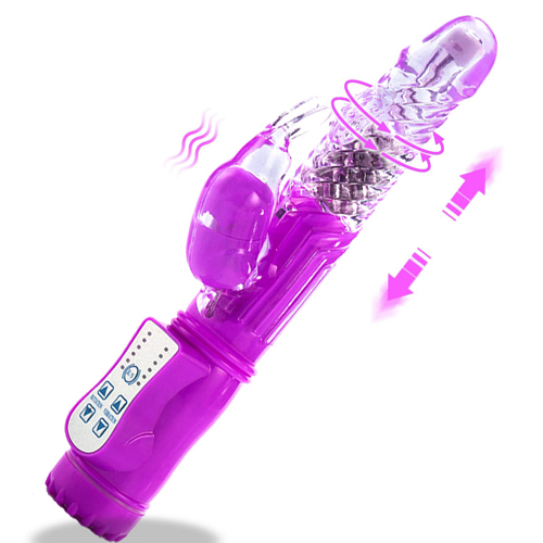 Rabbit Vibrator Massager Dildo Sex Toys Clitoris G-spot Stimulation