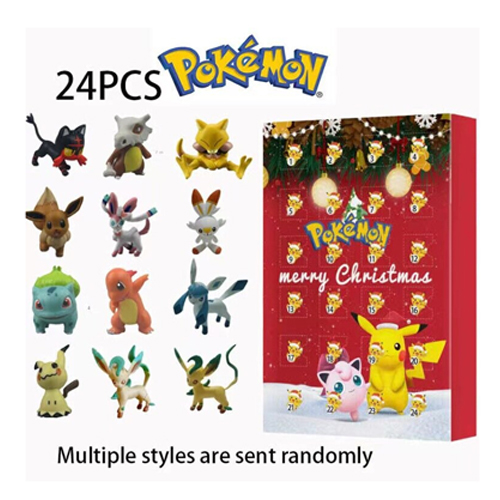 Pokemon Christmas Advent Calendar 24 Days Xmas Countdown Kids Gifts Toys
