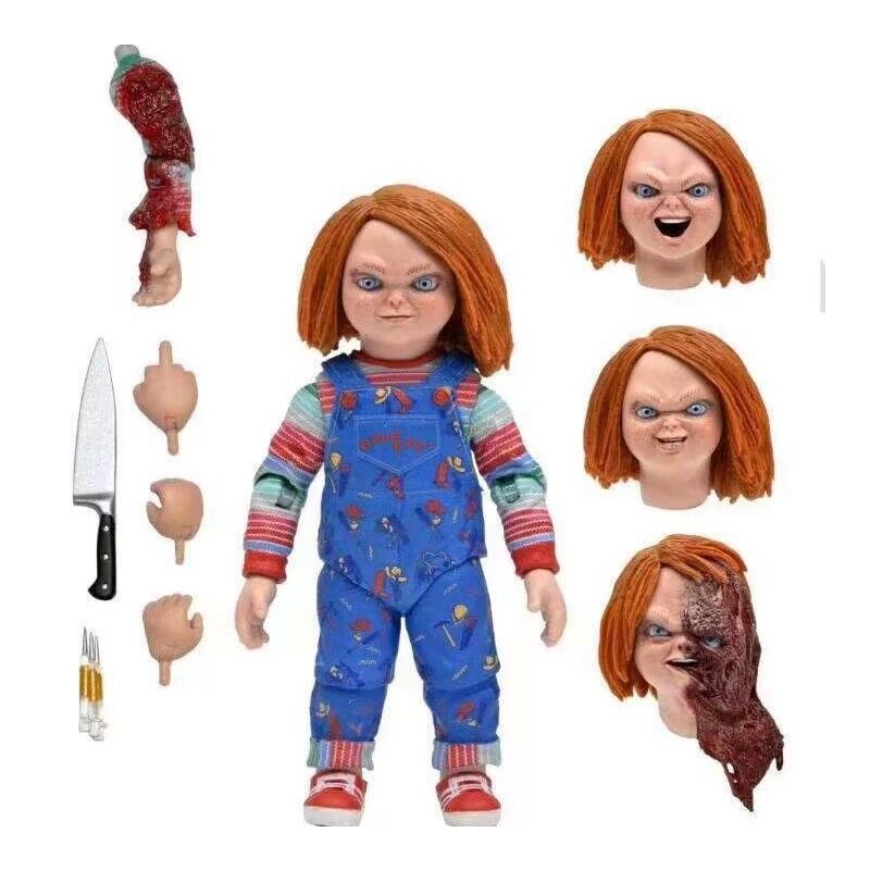 Chucky TV Series PVC Action Figure 10cm Collectible Model Toy for Horror Fans and Display 