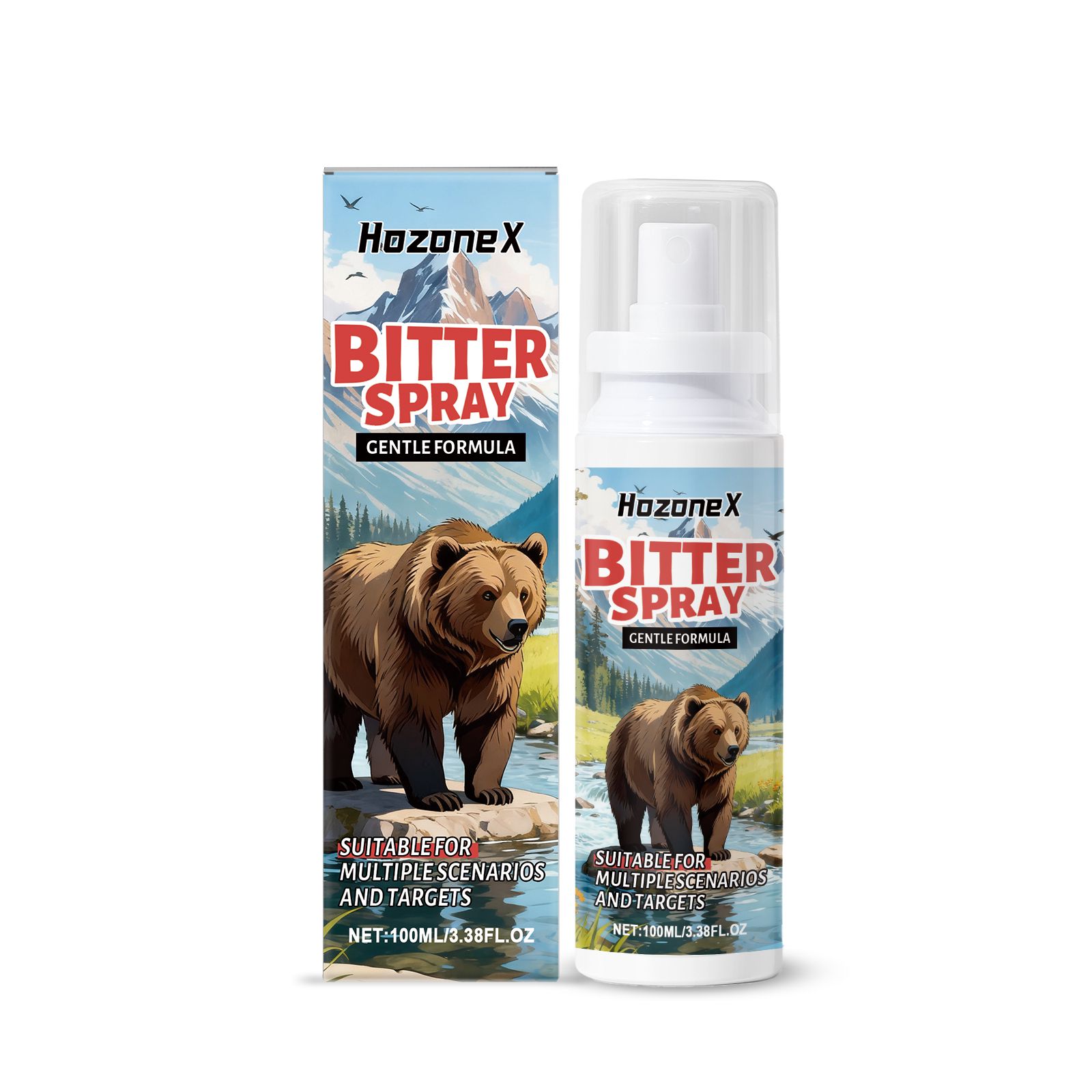Bear Spray for Outdoor Camping Hiking and Skiing Protection 100ML