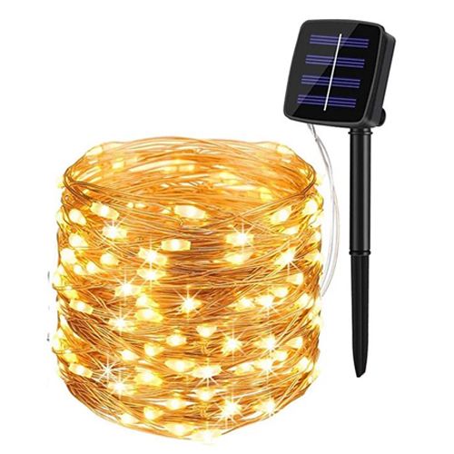 32M Solar LED Light Outdoor String Lights Garden Garland Yard Decoration