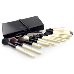 Bobbi Makeup Brush Travel Kit with Case 18pcs Sets