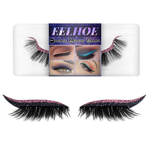 False Eyelashes Self-Adhesive Mink Hair