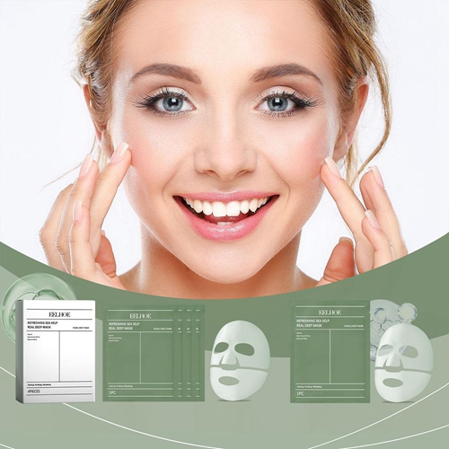 Seaweed Facial Mask Rejuvenation Hydration Tighten Moisturizing Skin Care