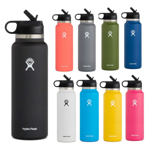 Hydro Flask Water Bottle 32oz Vacuum Insulated Stainless Steel