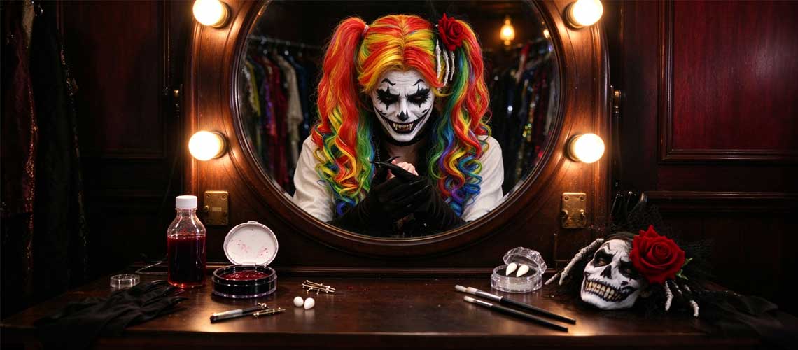 Cosplay Essentials – Wigs, Face Paints, Fake Blood & Costume Accessories