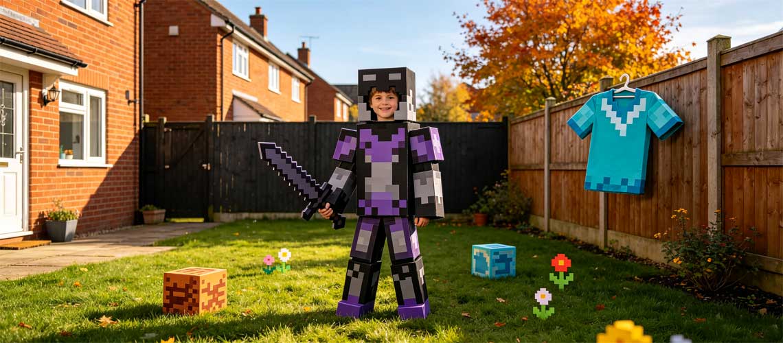 Minecraft Fancy Dress – Blocky Costumes for Halloween & Comic-Con