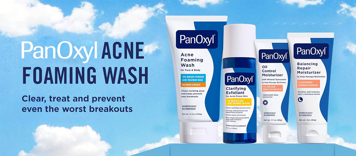 PanOxyl Acne Treatment | Face & Body Skincare UK