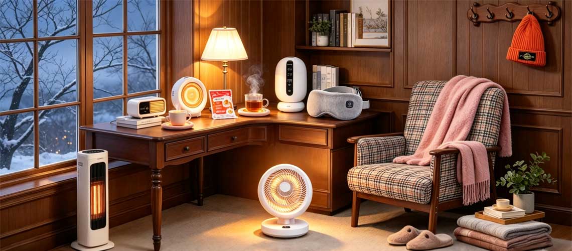Keep Warm This Winter – Hats, Scarves, Heaters & Cosy Essentials