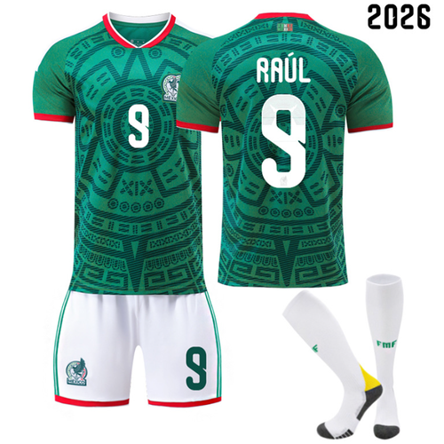 Mexico Home Jersey Kit – Raúl No.9