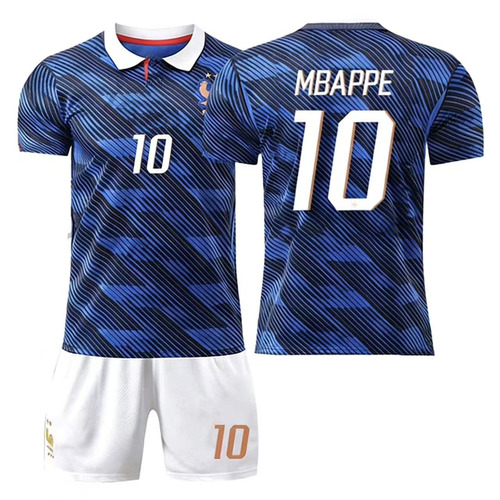 France Home Kit – Mbappe No.10