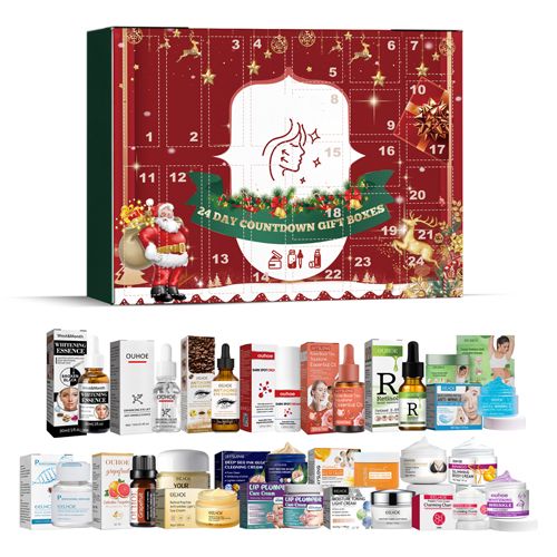 Surprise Box Christmas Beauty Advent Calendar Hydrating Brightening Skincare