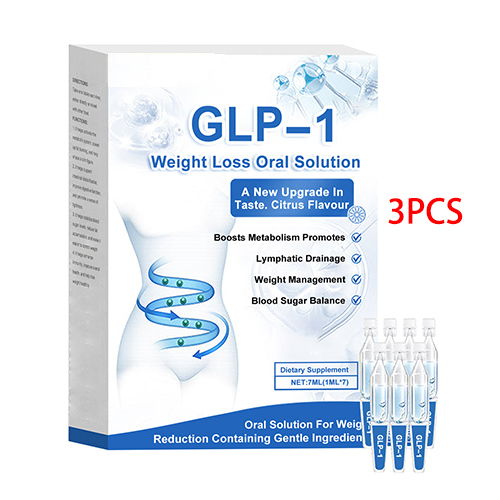 3Box Weight Loss Solution GLP-1 Health Solution Oral Liquid
