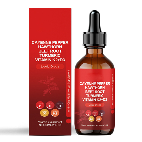 Cayenne Pepper Liquid Drops Vitamin Supplement Drops 60ml