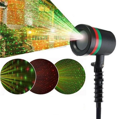 RGB Laser Projector Light IP65 Waterproof for Garden Party Holiday Decor 